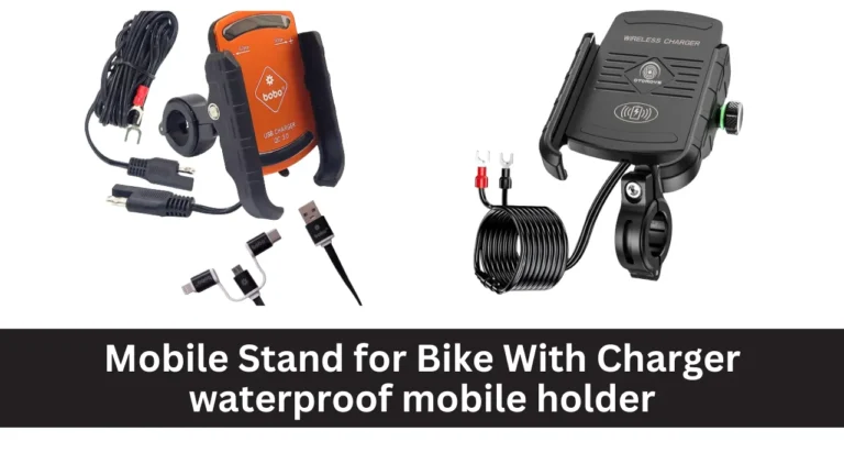 Mobile Stand for Bike With Charger waterproof mobile holder