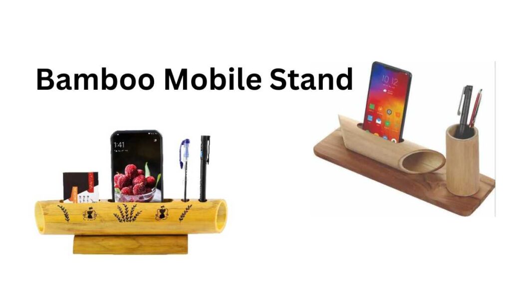 Bamboo Mobile Stand