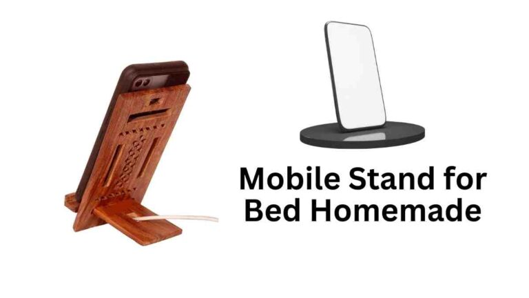 Mobile Stand for Bed Homemade